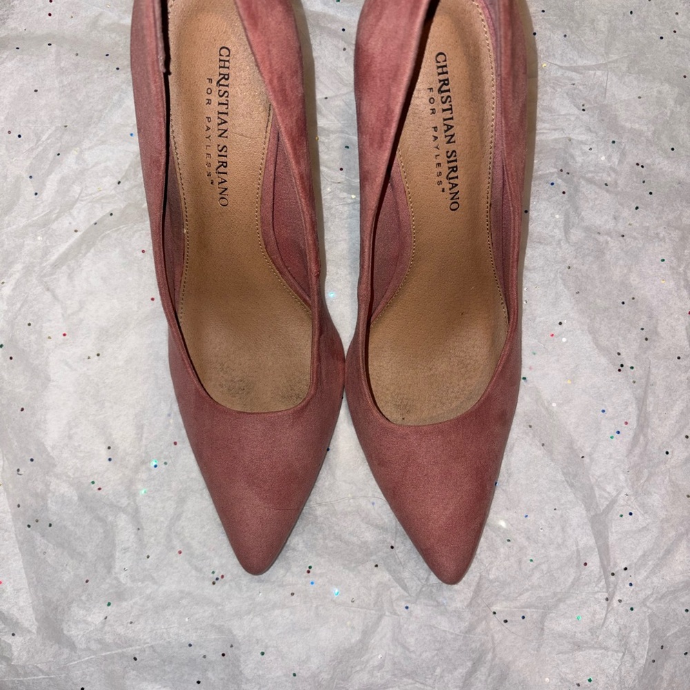 Christian Siriano Women's Mauve Heels